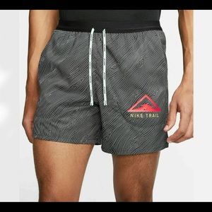 Nike Men's Flex Stride 5" Trail Black Running  Shorts